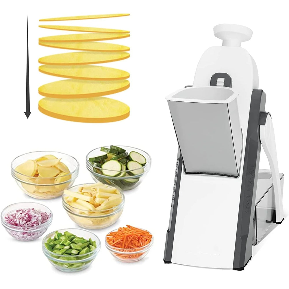 4-in-1 Manual Vegetable Chopper | Cut Vegetables in Seconds