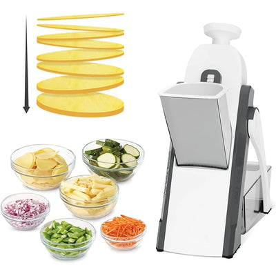 4-in-1 Manual Vegetable Chopper | Cut Vegetables in Seconds